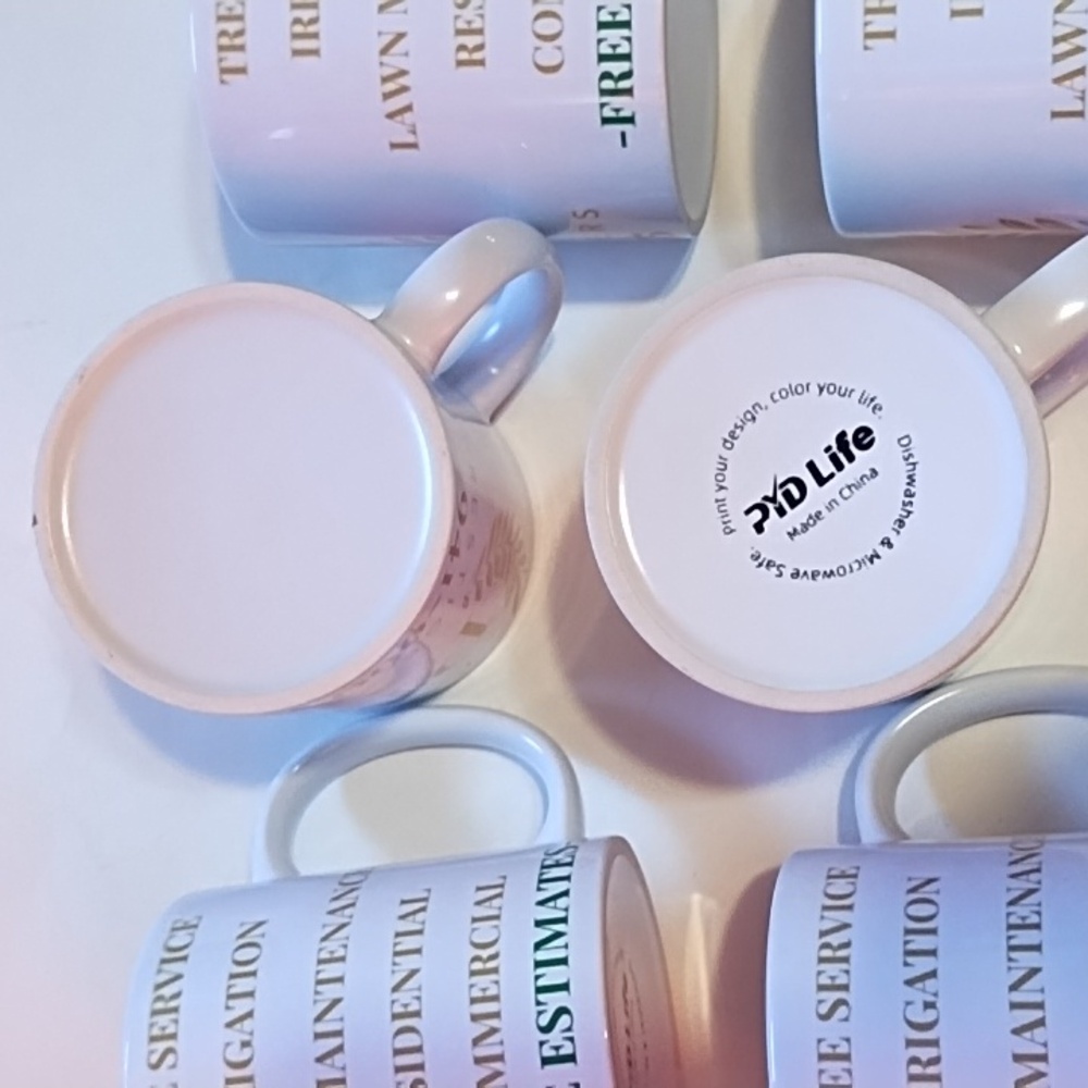 New White Promotional Mugs (Set Of 6) - Picture 4 of 4